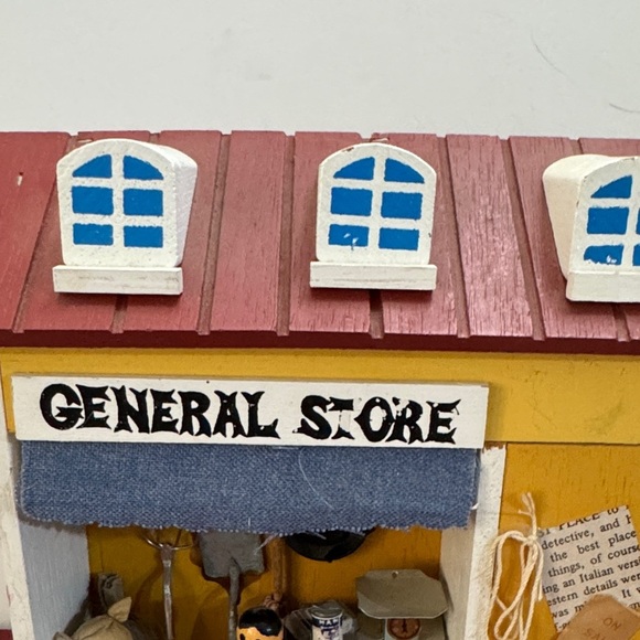 Vintage handmade Miniature General Store Model - Picture 3 of 11